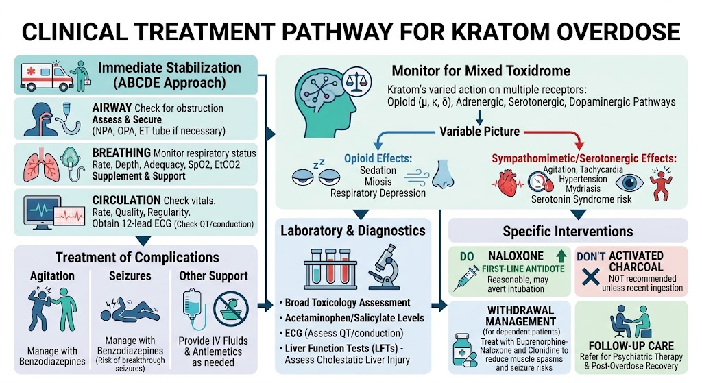 A diagram of a treatment pathway for kratom

AI-generated content may be incorrect.